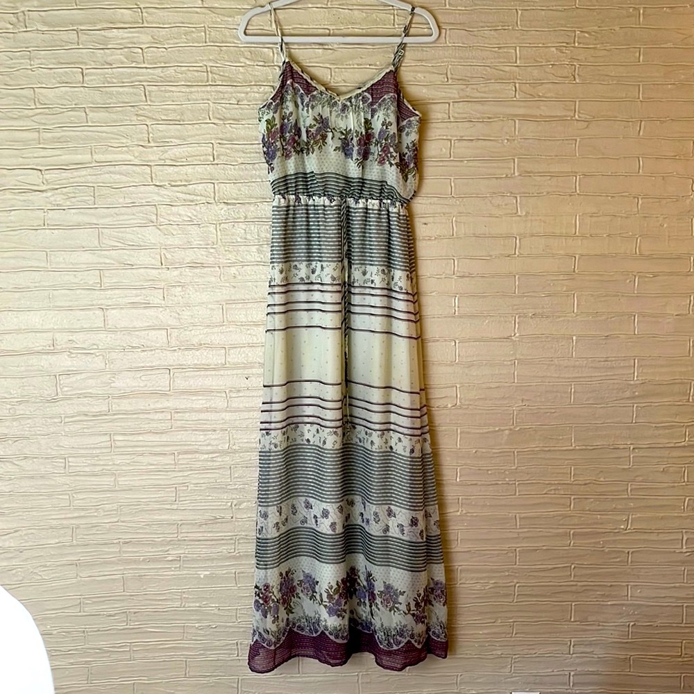 Mimi Chica Floral Maxi Boho Sun dress